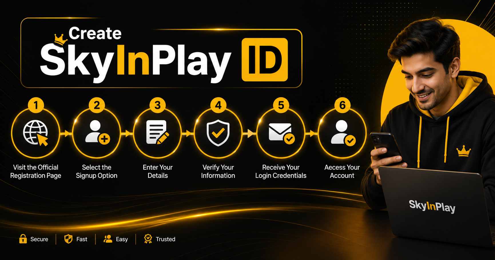 create Skyinplay ID with this step-by-step registration guide. Discover the signup process, account setup requirements, and tips for secure access.