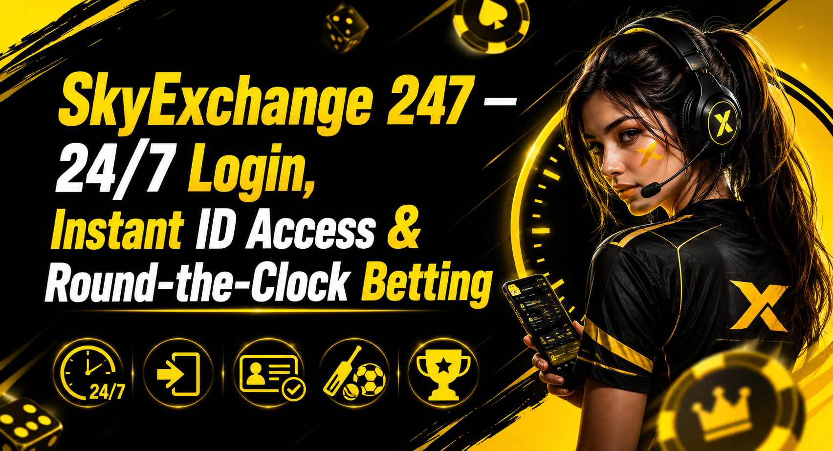 Find answers about SkyExchange 247, including platform access, login steps, VIP IDs, key features, and how to identify trusted domains.
